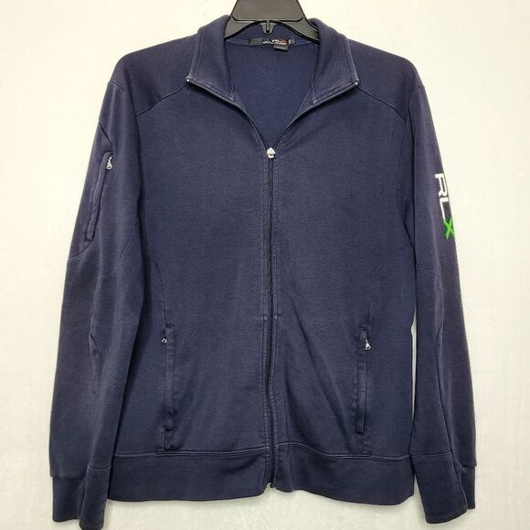 RLX Ralph Lauren Full Zip Sweater Jacket Size Large - Picture 1 of 10